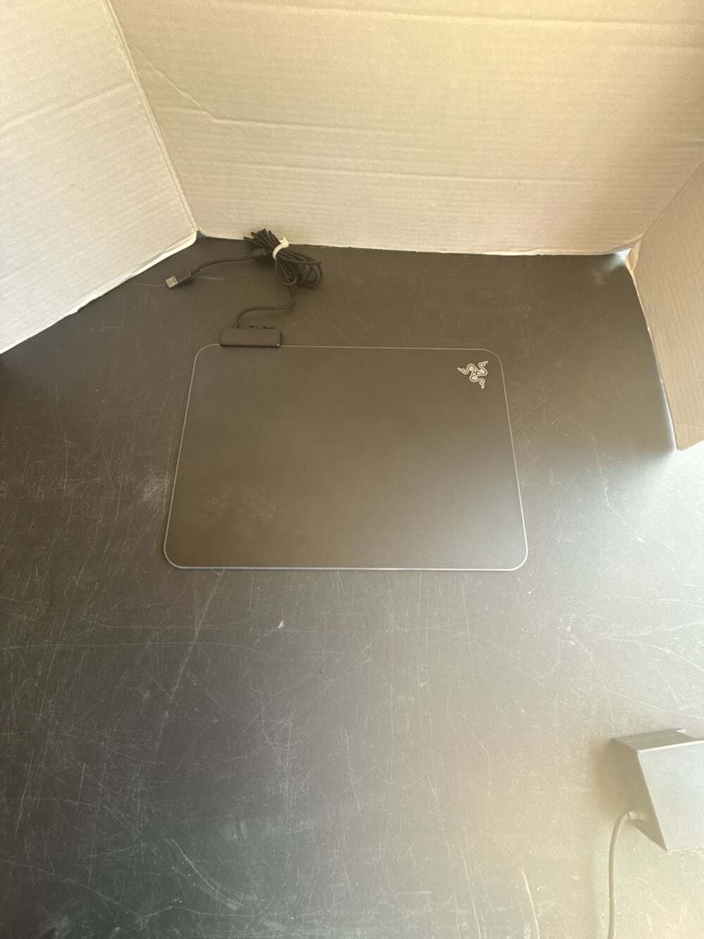 Razer Firefly V2 Hard Surface Gaming Mouse Mat with RGB Chroma Lighting